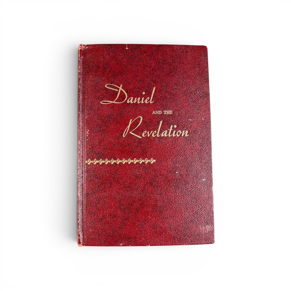 VTG 1944 Daniel and the Revelation Uriah Smith Revised Illustrated Hardcover SDA
